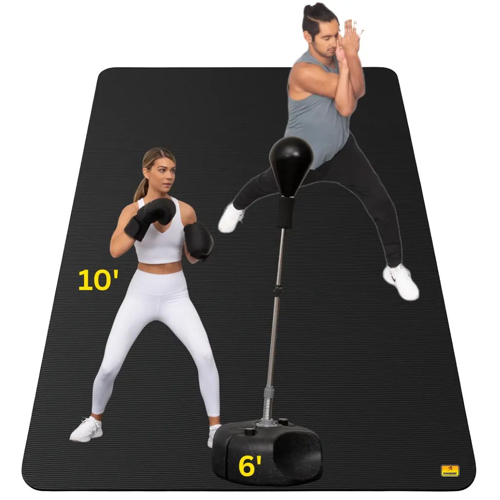 10' x 6' x 1/4" Exercise Mat - (60 Square Feet) Pogamat