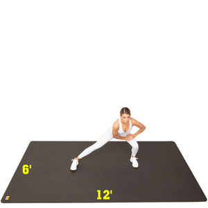 12' x 6' x 1/4" Exercise Mat - (72 Square Feet) Pogamat