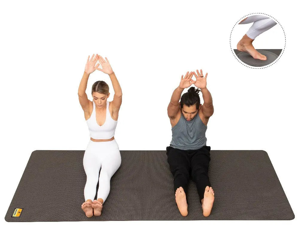 POGAMAT Premium Thick Yoga Mat - Light Cardio Workout Mat - Extra